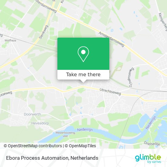 Ebora Process Automation Karte