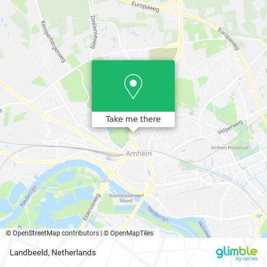 Landbeeld map