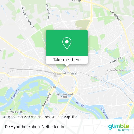 De Hypotheekshop map