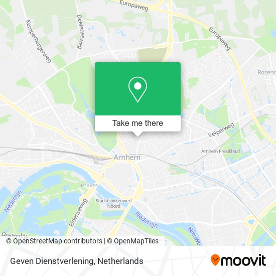 Geven Dienstverlening map