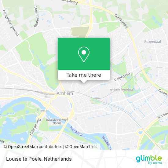 Louise te Poele map