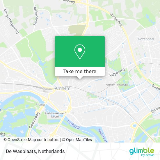 De Wasplaats map