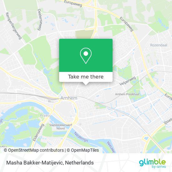 Masha Bakker-Matijevic map