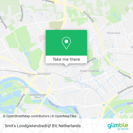Smit's Loodgietersbedrijf BV map