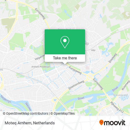 Moteq Arnhem map