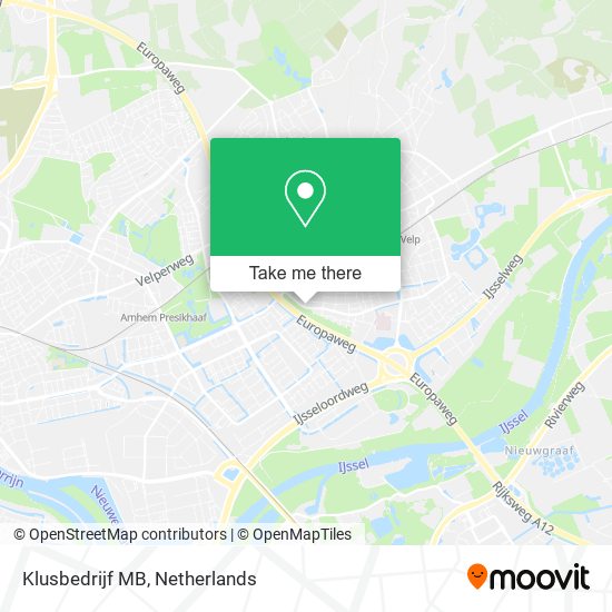 Klusbedrijf MB map