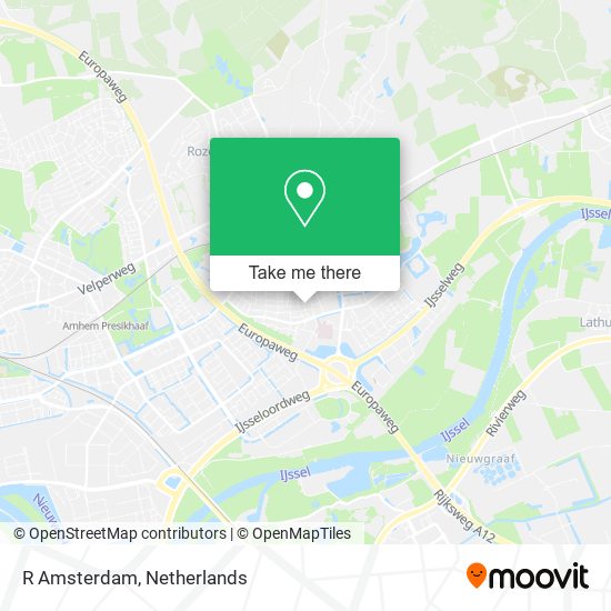 R Amsterdam map