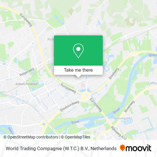 World Trading Compagnie (W.T.C.) B.V. map