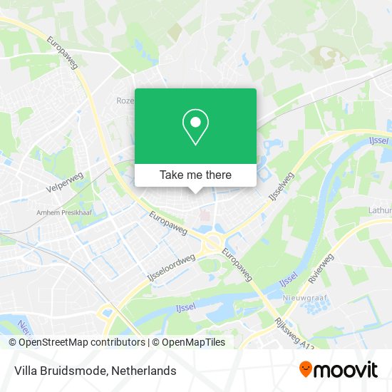 Villa Bruidsmode map