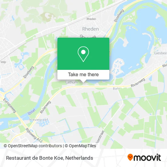 Restaurant de Bonte Koe Karte