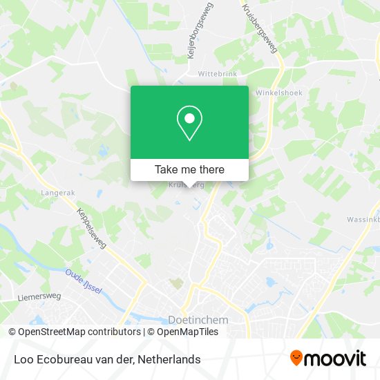 Loo Ecobureau van der map