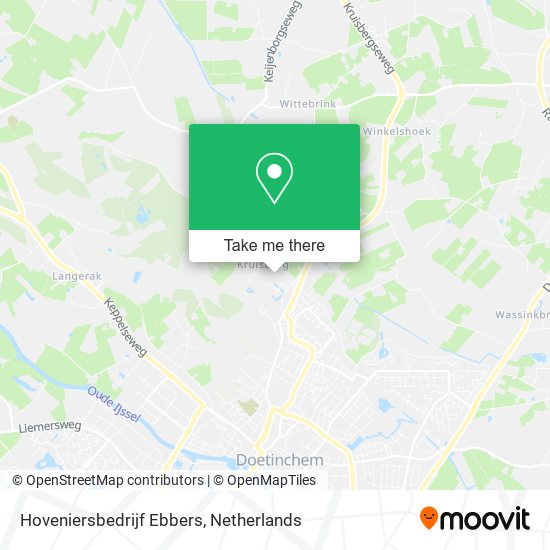 Hoveniersbedrijf Ebbers map