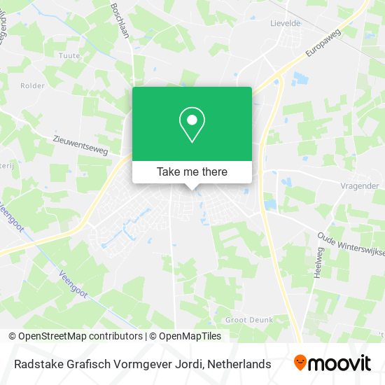 Radstake Grafisch Vormgever Jordi Karte