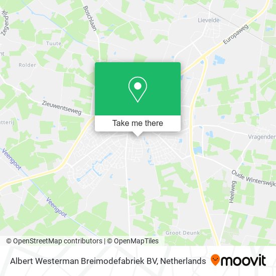 Albert Westerman Breimodefabriek BV map