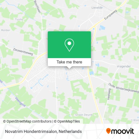 Novatrim Hondentrimsalon map