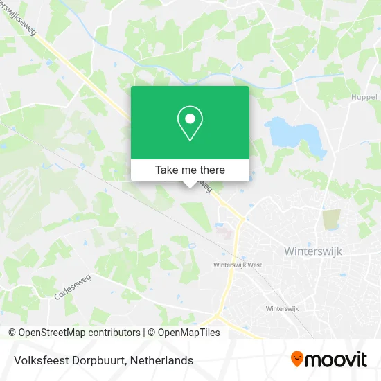 Volksfeest Dorpbuurt map