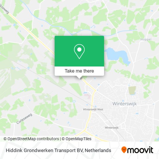 Hiddink Grondwerken Transport BV Karte