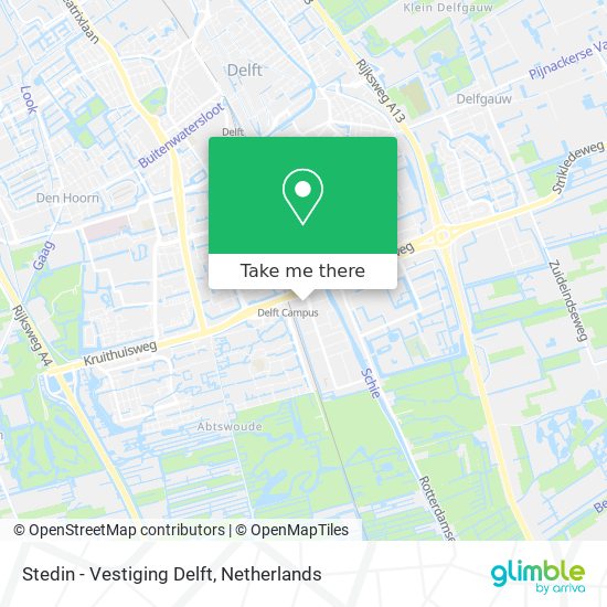 Stedin - Vestiging Delft map