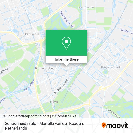 Schoonheidssalon Mariëlle van der Kaaden map