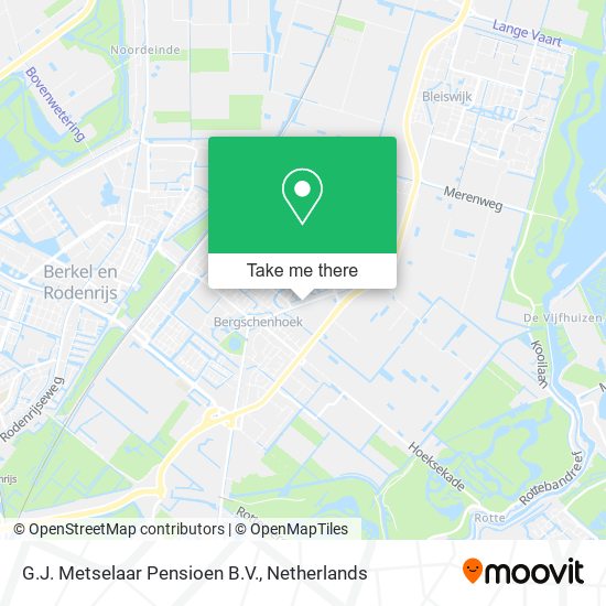 G.J. Metselaar Pensioen B.V. map