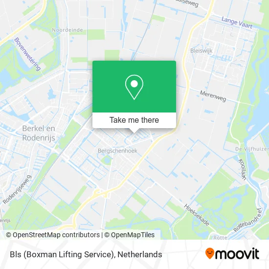 Bls (Boxman Lifting Service) map