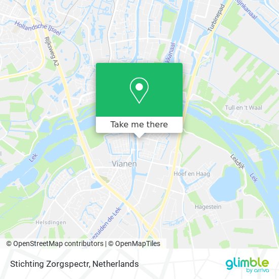 Stichting Zorgspectr map