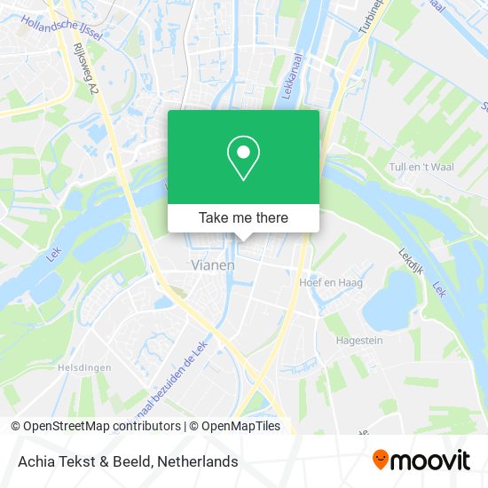 Achia Tekst & Beeld map