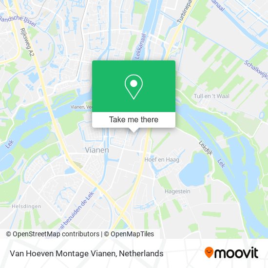 Van Hoeven Montage Vianen map