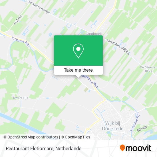 Restaurant Fletiomare map