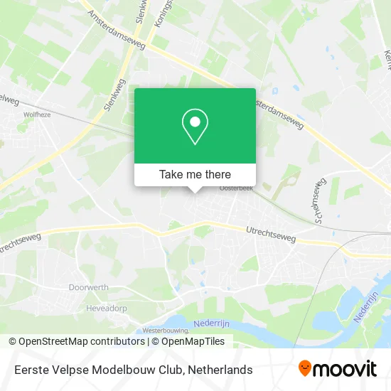 Eerste Velpse Modelbouw Club Karte