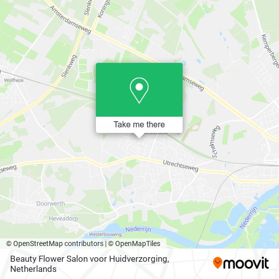 Beauty Flower Salon voor Huidverzorging map