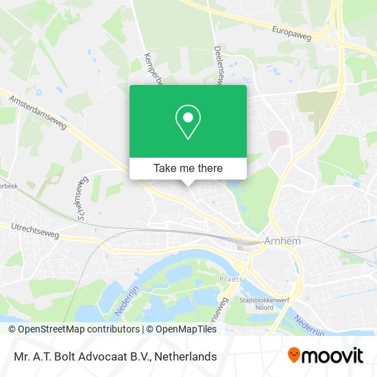 Mr. A.T. Bolt Advocaat B.V. map