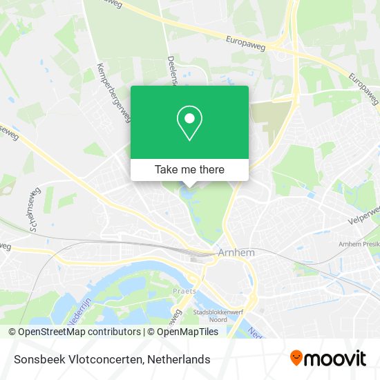 Sonsbeek Vlotconcerten map