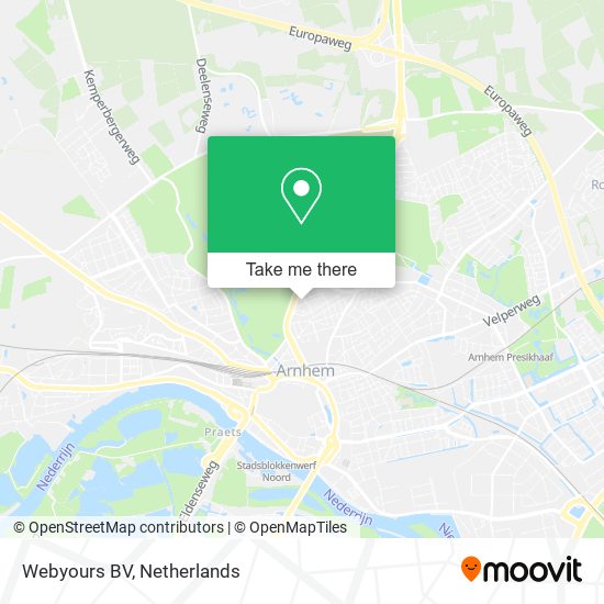 Webyours BV map