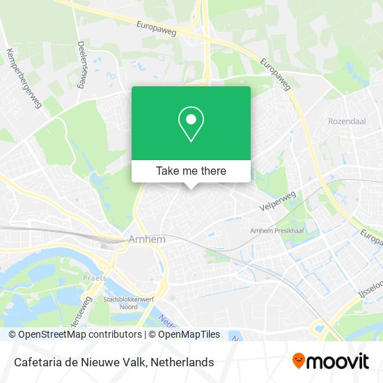 Cafetaria de Nieuwe Valk map