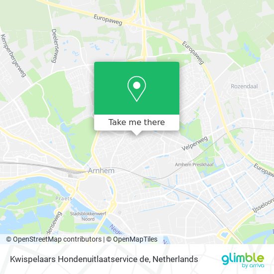 Kwispelaars Hondenuitlaatservice de Karte