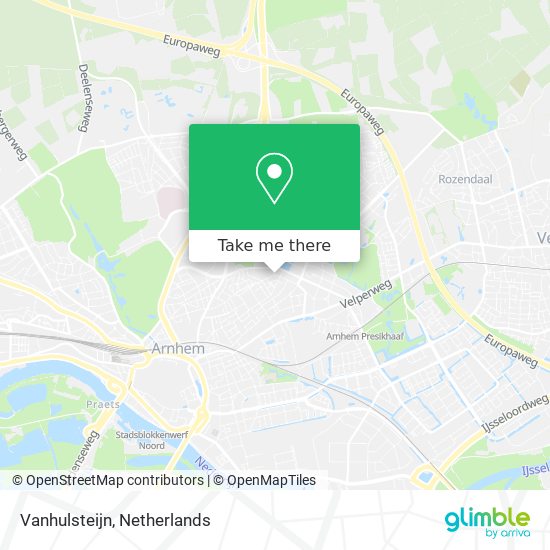 Vanhulsteijn map