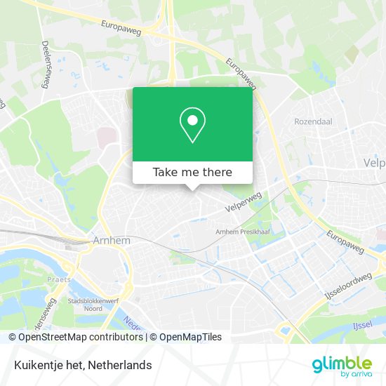 Kuikentje het map