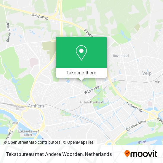 Tekstbureau met Andere Woorden map