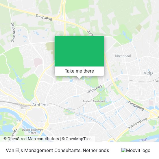 Van Eijs Management Consultants map