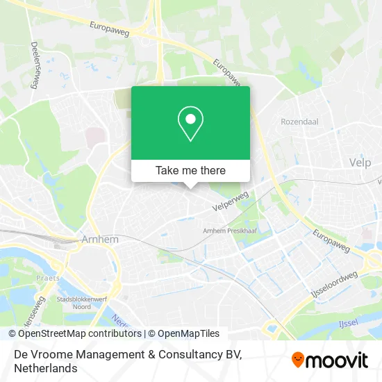 De Vroome Management & Consultancy BV map