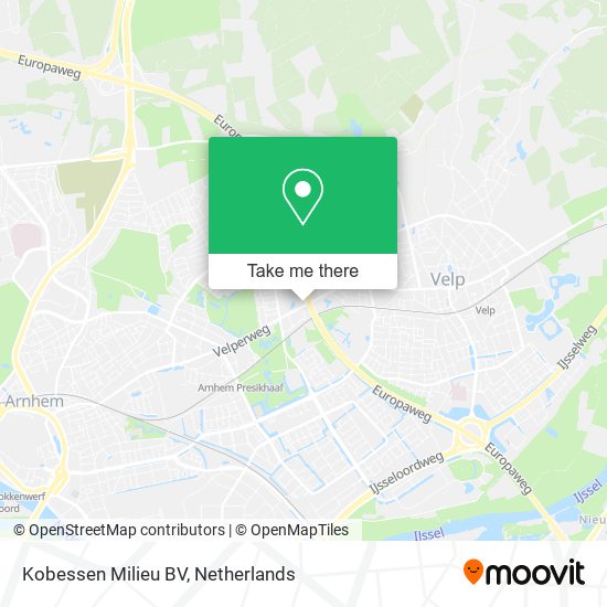 Kobessen Milieu BV map