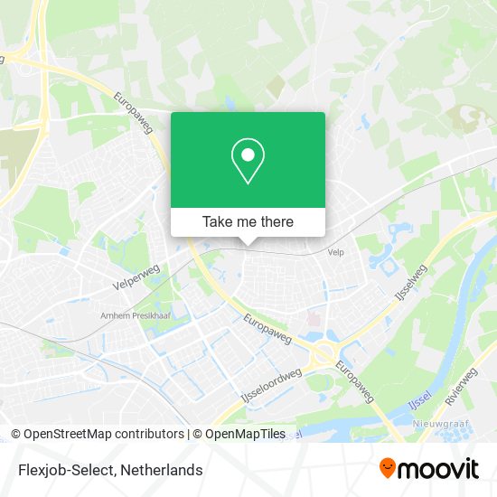 Flexjob-Select map