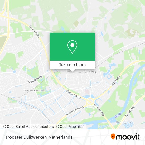 Trooster Duikwerken map