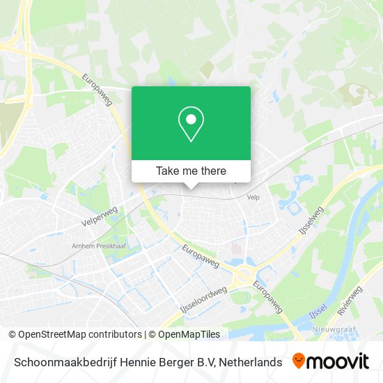 Schoonmaakbedrijf Hennie Berger B.V map