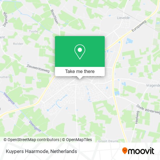 Kuypers Haarmode map