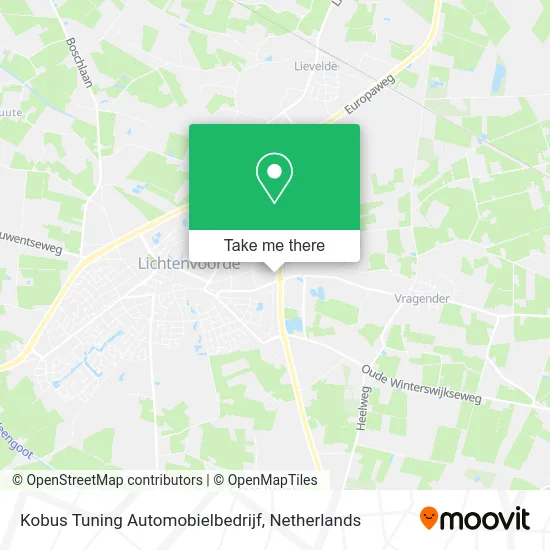 Kobus Tuning Automobielbedrijf map