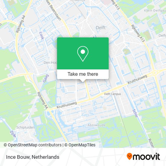 Ince Bouw map