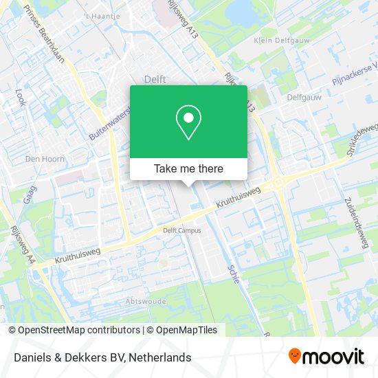 Daniels & Dekkers BV map