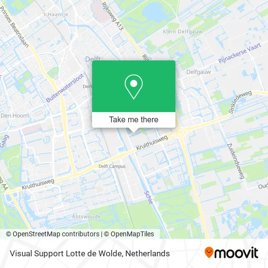 Visual Support Lotte de Wolde map
